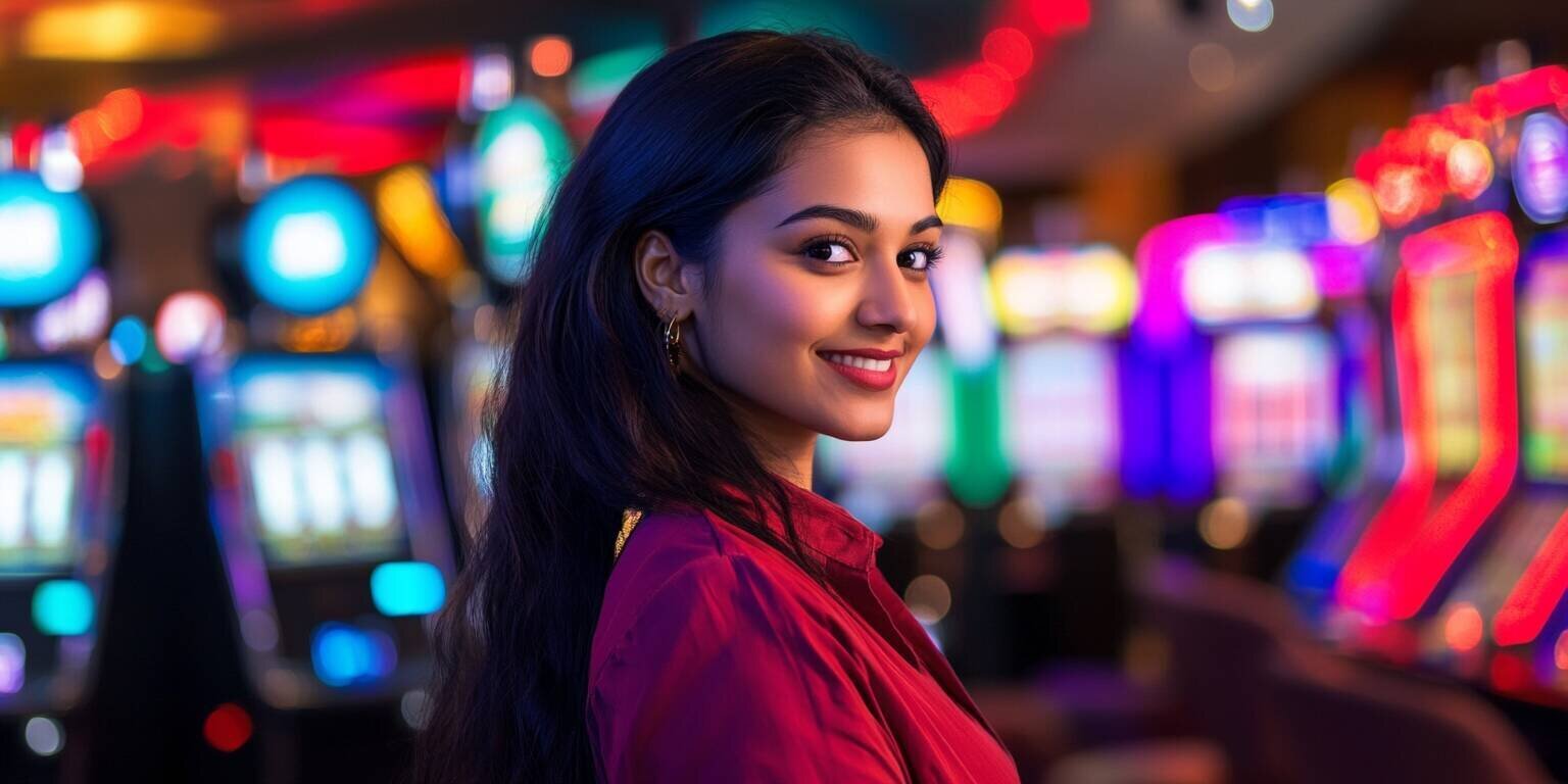 Young Woman at WJ888 Casino