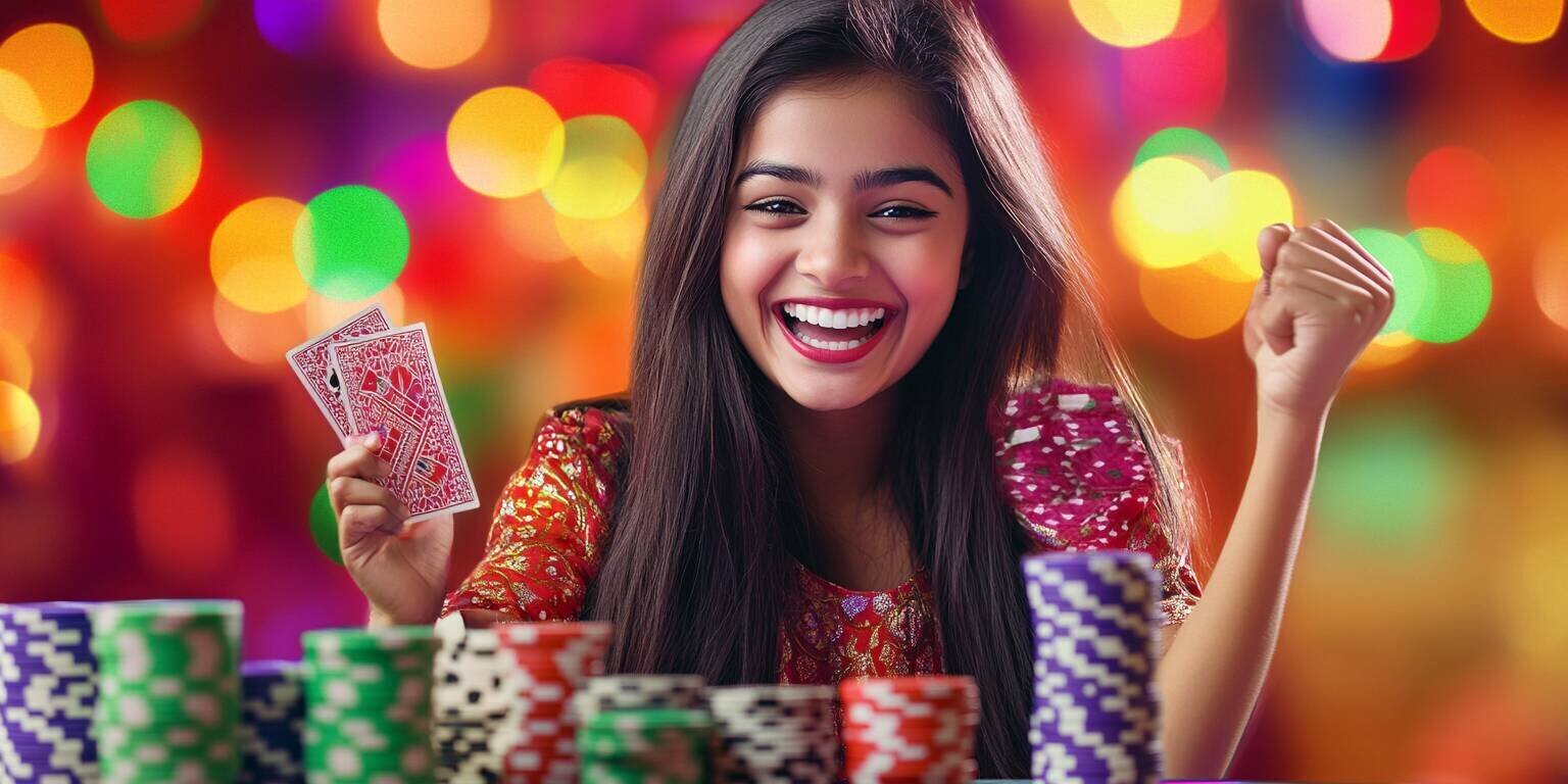 Bangladeshi Woman Enjoying Games at WJ888